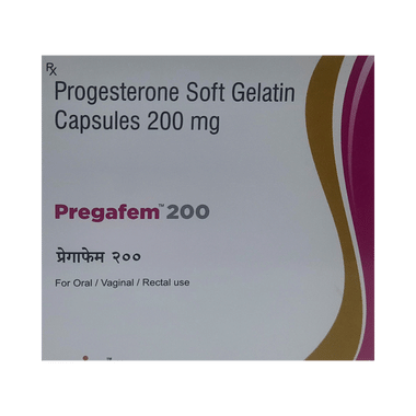 Pregafem 200 Soft Gelatin Capsule