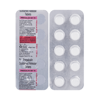 Pregalin SR 75 Tablet