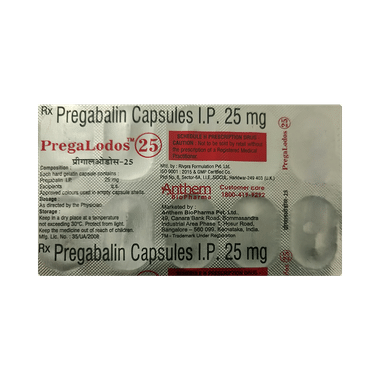 Pregalodos 25 Capsule