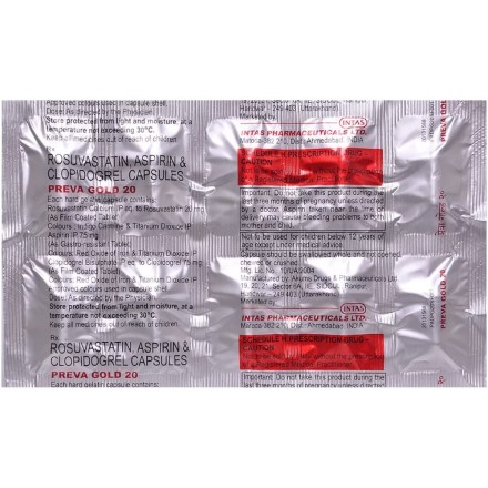 Preva Gold 20 Capsule