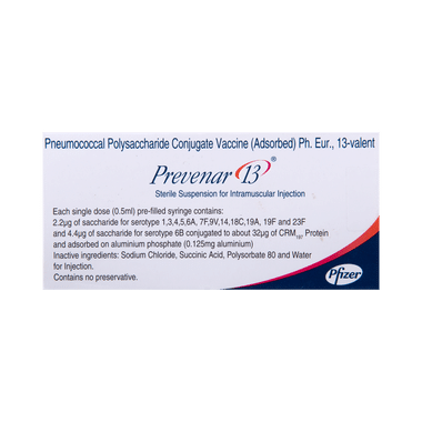 Prevenar 13 Vaccine