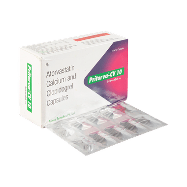 Pritorva CV 10mg/75mg Capsule