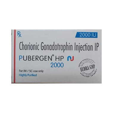 Pubergen HP 2000IU Injection