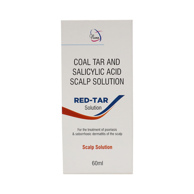 Image of Red-Tar Solution Coal Tar 4.25 % & Salicylic Acid Scalp Solution 2 %