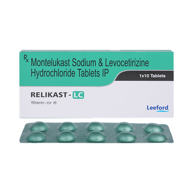 Relikast LC 5mg/10mg Tablet