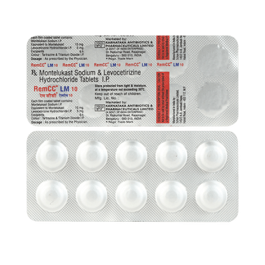 Rem CC LM 5 mg/10 mg Tablet