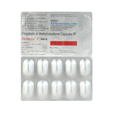 Renerve P 750mcg/75mg Capsule