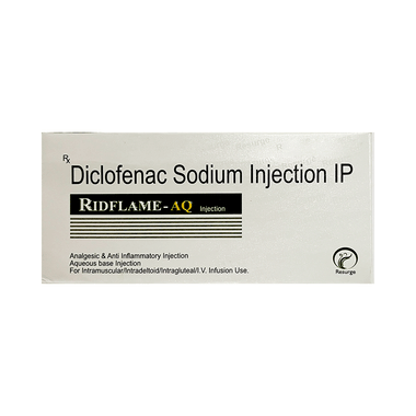 Ridflame-AQ Injection 1.0 ml in 1 ampoule | GetOMeds