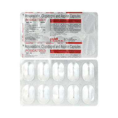 Rosucad Gold 75mg/10mg/75mg Capsule