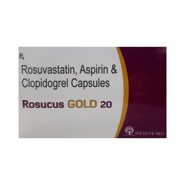 Rosucus Gold 75mg/20mg/75mg Capsule