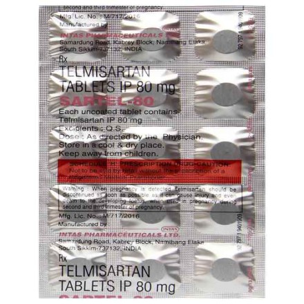 Sartel 80 Tablet