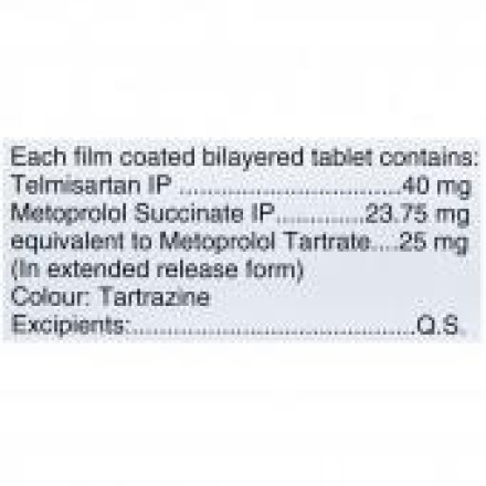 Sartel-Beta 25 Tablet ER