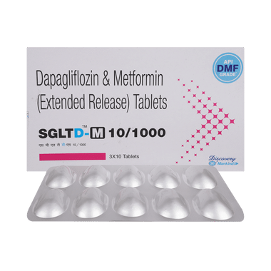 Sgltd M 10mg/1000mg Tablet