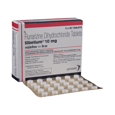 Sibelium 10mg Tablet