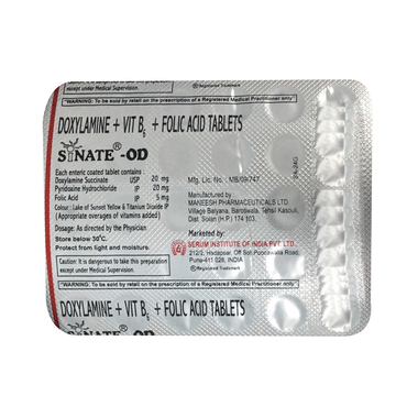 Sinate -OD Tablet
