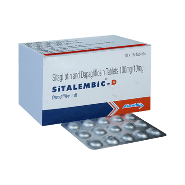 Sitalembic D 10mg/100mg Tablet