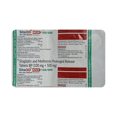 SitaOD M SR 100/500 Tablet PR