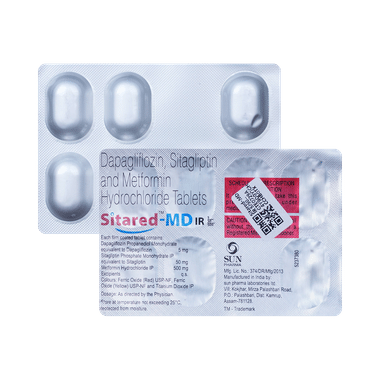 Sitared-MD IR 5/50/500 Tablet
