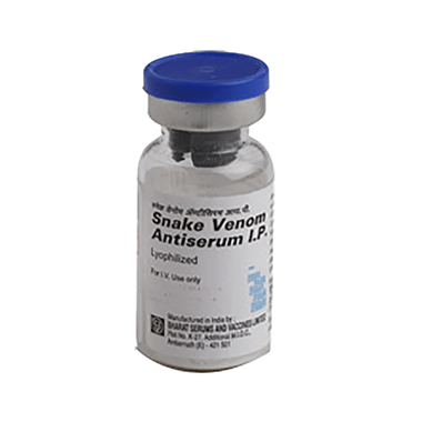 Snake Venom Antiserum Injection