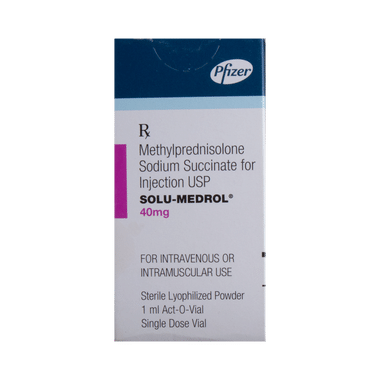 Solu-Medrol 40mg Injection