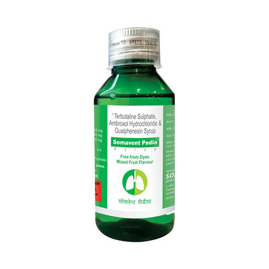 Somavent Pedia Syrup Mixed Fruit