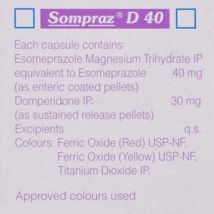 Sompraz D 40 Capsule SR
