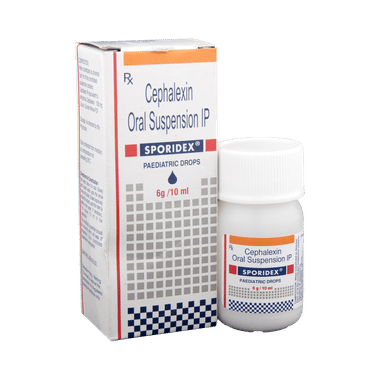 Sporidex 100mg Paediatric Drops