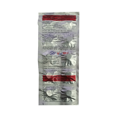 STORvas CV 40mg/75mg Tablet