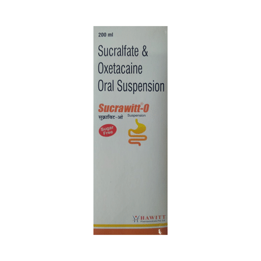 Sucrawitt-O Oral Suspension Sugar Free