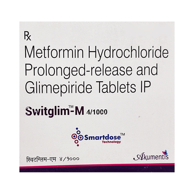 Switglim-M 4mg/1000mg Tablet PR