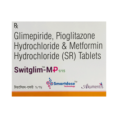 Switglim-MP1/15 Tablet SR
