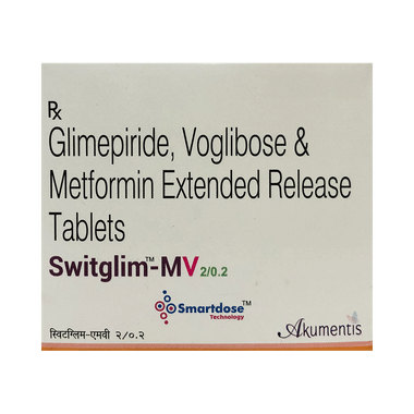 Switglim-MV 2/0.2 Tablet ER