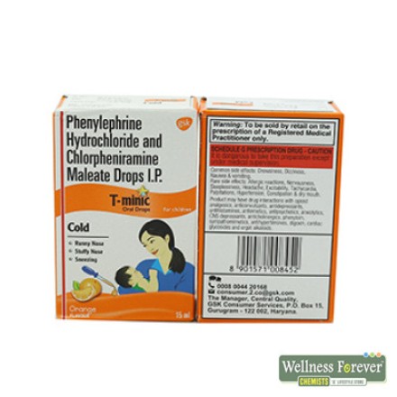 T-Minic Oral Drops Orange