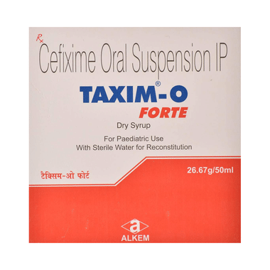 Taxim-O Forte Dry Syrup
