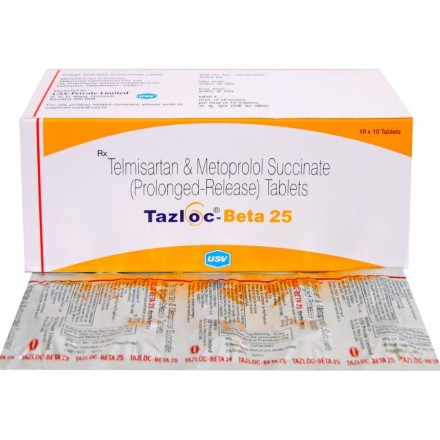 Tazloc-Beta 25 Tablet PR