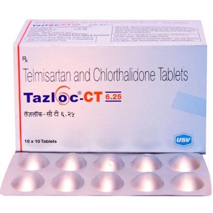 Tazloc-CT 6.25 Tablet