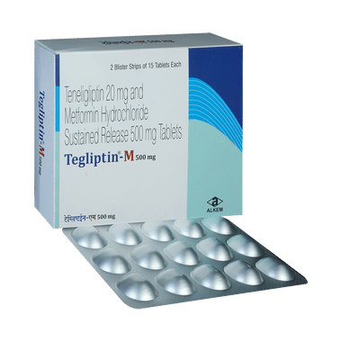 Tegliptin-M 500mg Tablet SR