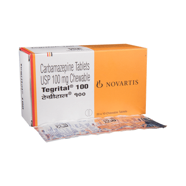 Tegrital 100 Chewable Tablet