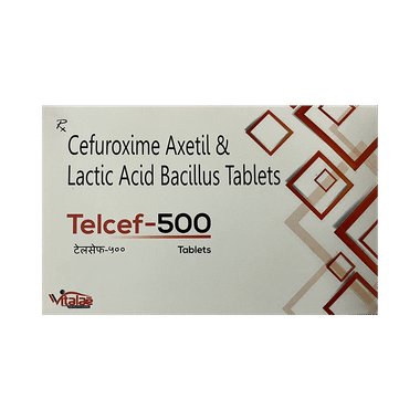 Telcef 500 Tablet