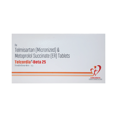 Telcordia-Beta 25 Tablet ER