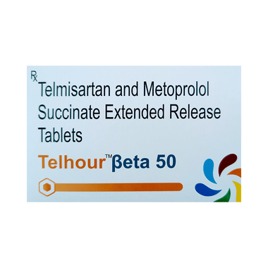 Image of Telhour Beta 50 Tablet ER