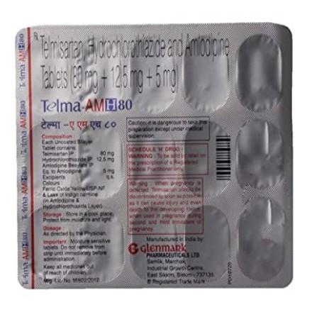 Telma-AM H 80 Tablet