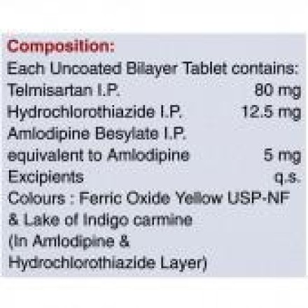 Telma-AM H 80 Tablet