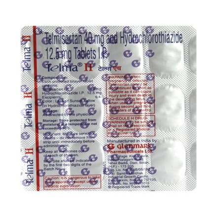 Telma H 40mg Tablets