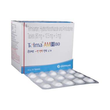 Telma-AM H 80 Tablet