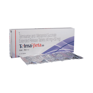 Telma-Beta 50 Tablet ER