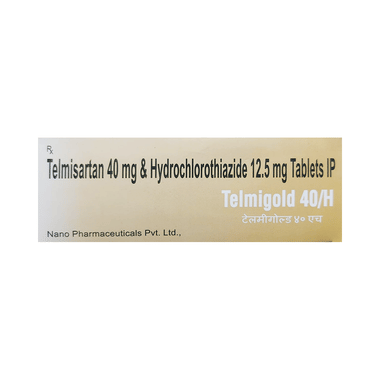 Image of Telmigold 40/H Tablet