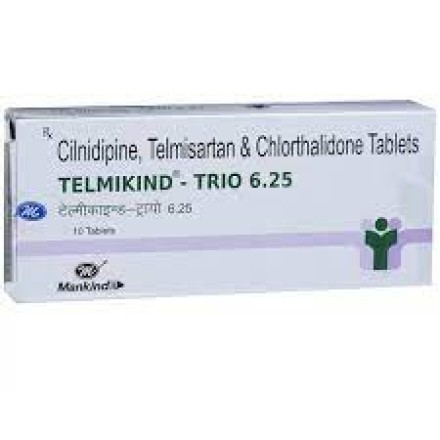 Telmikind-Trio 6.25 Tablet