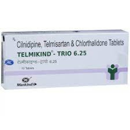 Telmikind-Trio 6.25 Tablet