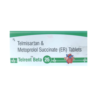 Telrent Beta 25 Tablet ER